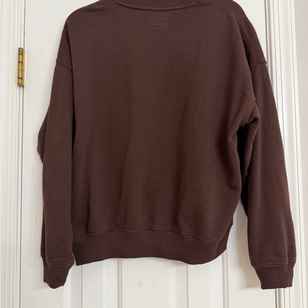 American Eagle Outfitters Chocolate Sweatshirt - Picture 2 of 3
